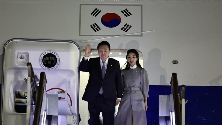【대통령실】윤석열 대통령,영국-미국-캐나다 순방을 마치고 서울공항을 통해 귀국
